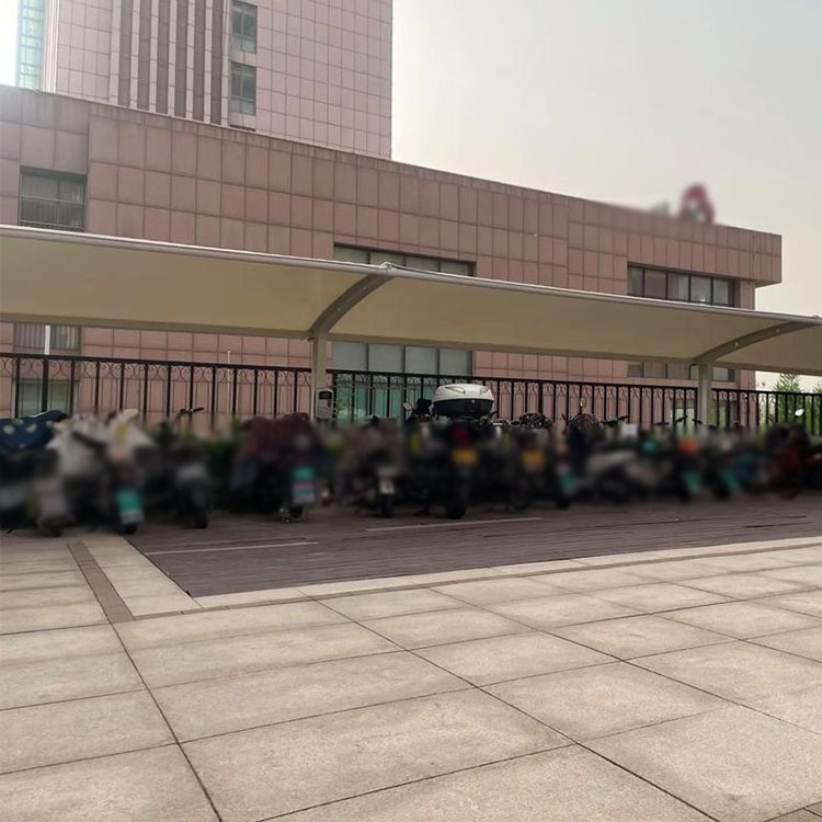 芒市膜结构电动车棚