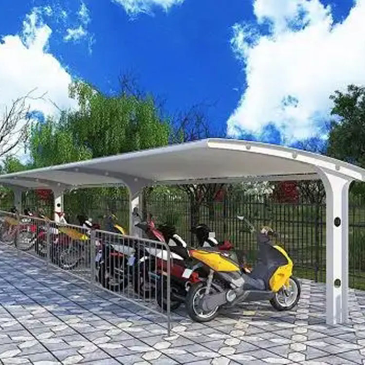 芒市膜结构电动车棚